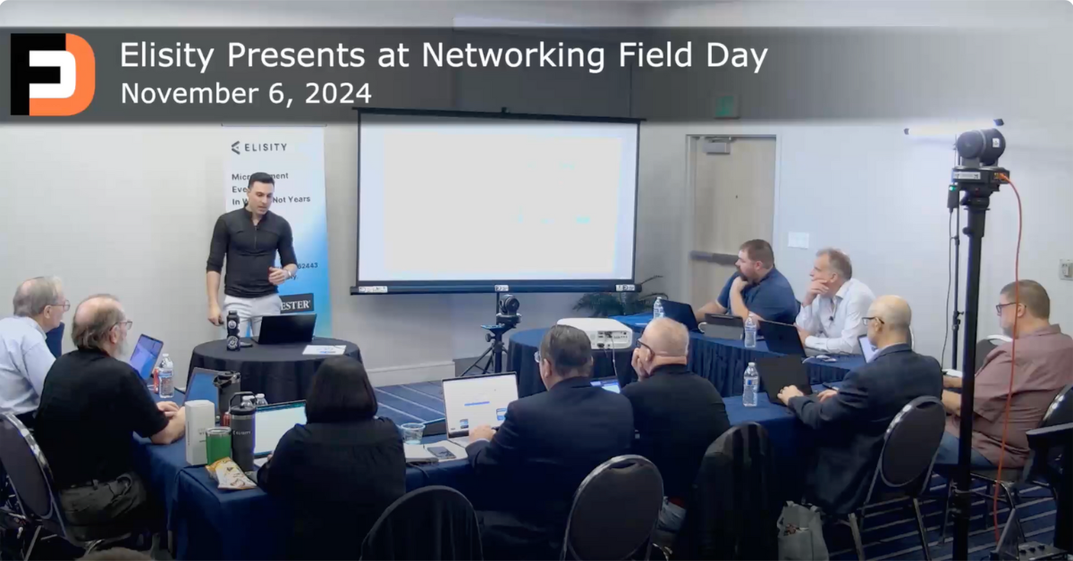 Elisity NFD36 Origin Story - Network Field Day